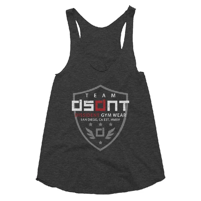 Team DSDNT Women's Tri-Blend Racerback Tank