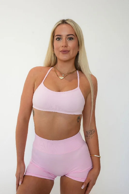 Contour Crop - BABY PINK