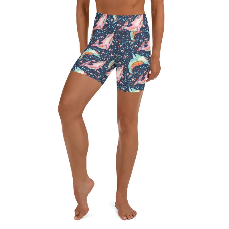 Dolphin Yoga Shorts