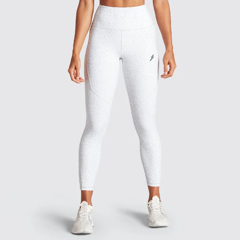 Excel+ Leggings - Grey Cheetah